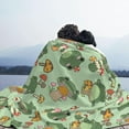 thumbnail image 6 of Cute Frog Blanket Gifts for Frog Lovers Soft Frog Mushroom Throw Blanket for Couch Sofa Bed Cozy Plush Fuzzy Cute Frog Blankets Adults Kids Teens Frog Gifts, 6 of 6
