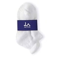 thumbnail image 3 of LA Active Baby Toddler Grip Ankle Socks - 6 Pairs - Non Slip/Skid Covered (White, 0-3 Months), 3 of 3
