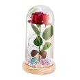 thumbnail image 3 of Regalos de flores de rosas Macarena Luz de mesa Rosa Artificial, 3 of 8