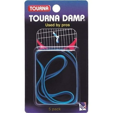 Unique Tourna Damp Tennis String Vibration Dampener-shock Absorber-5 Pack, Just Tie One By
