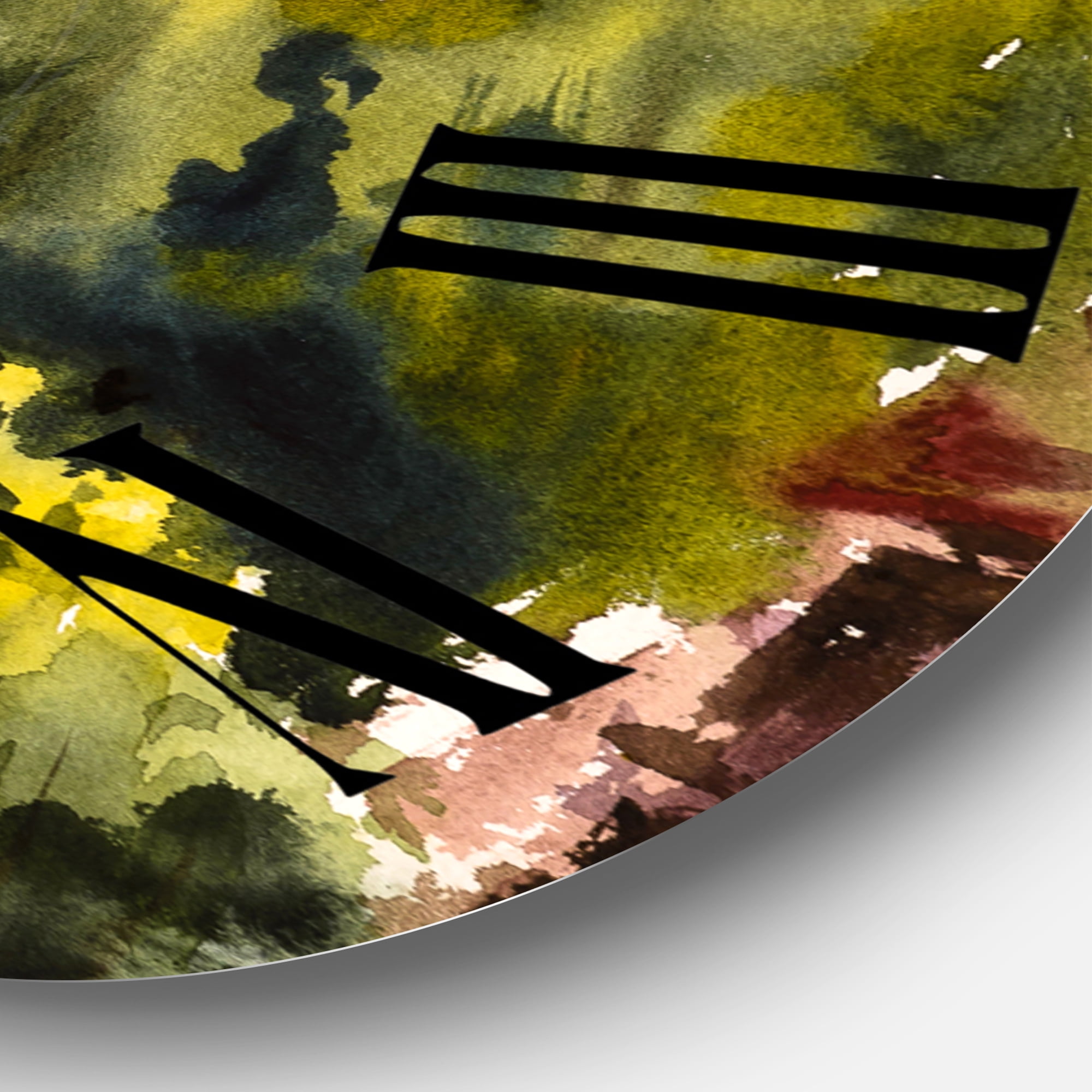Designart 1 in Quartz Traditional Wall Clock