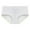 Gray, variant on Women's Mid Waist Underwear Non File, Large Size, Pure Leakproof, Organic Absorbent Lined Panties