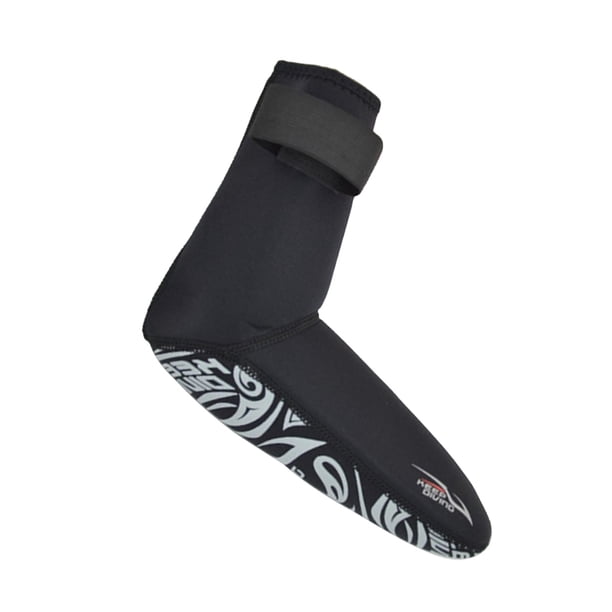 Soidarity MANTENER EL BUCEO Calcetines de buceo de 3MM Botas de agua Mantener el calentamiento Accesorio de la playa Traje de neopreno caliente Calcetines Deportes acuáticos negro L Soidarity OD003104-04