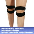 thumbnail image 4 of Vocoste Pair Basketball Knee Protector Patella Support Stabilizers for Race Playing Polyester Blue, 4 of 7