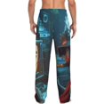 thumbnail image 3 of Daiia Underwater Office Diver Men's Sleep Pant with Pockets and Drawstring,Pajama Pants-Small, 3 of 9