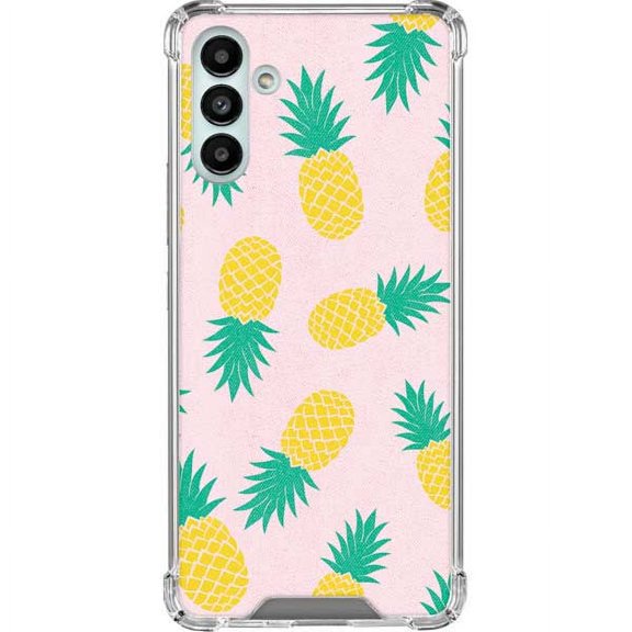 Skinit Illustration Art Summer Pineapples Galaxy A13 5G Clear Case
