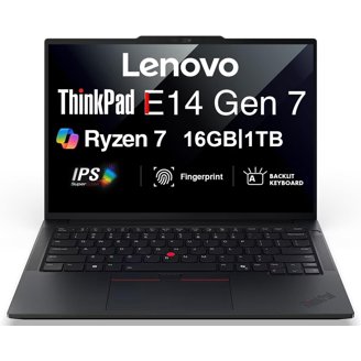 Lenovo ThinkPad E14 14in WUXGA Laptop Ryzen 7 250 8GB DDR5 512GB