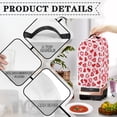 thumbnail image 4 of Yuyamidu Red Heart Blender Cover Kiss Lip Coffee Maker Juicer Appliance Cover Valentine's Day Food Processor Protector Lightweight Kitchen Blender Covers, 4 of 6