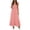 A Pink, variant on Women's Summer Floral One Shoulder Maxi Dress Knot Ruffle Boho Beach Vacation Wedding Guest Long Sun Dresses Green L