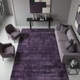 thumbnail image 3 of 6x9 Modern Abstract Rugs Washable Non-Slip Ombre for Living Room Bedroom Study Room-Purple, 3 of 7