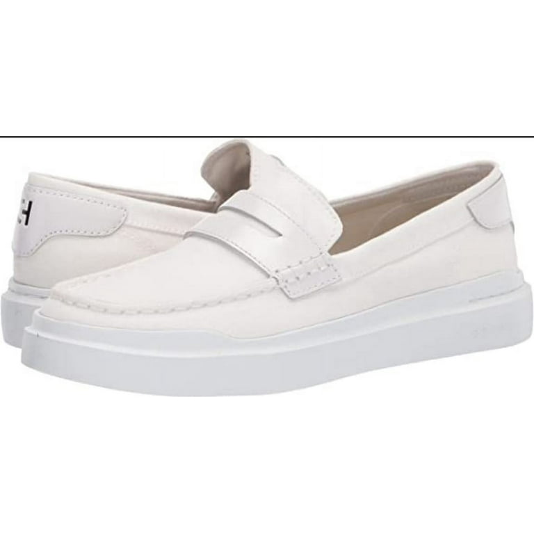 Cole haan white loafers sale