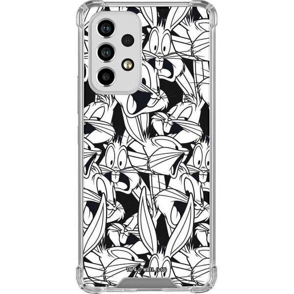 Skinit Cartoons Bugs Bunny Super Sized Pattern Galaxy A53 5G Clear Case