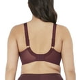 thumbnail image 2 of Elomi Cate Embroidered Full Cup Banded Underwire Bra (4030),36H,Raisin, 2 of 4