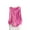 Hot Pink, variant on Womens Tank Tops Loose Fit Plus Size Embroidered Button Sleeveless Cotton and Linen Top S-5XL