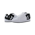 thumbnail image 3 of DC Men's Court Graffik Skate Shoe  WT/BLK/BLK, 3 of 3