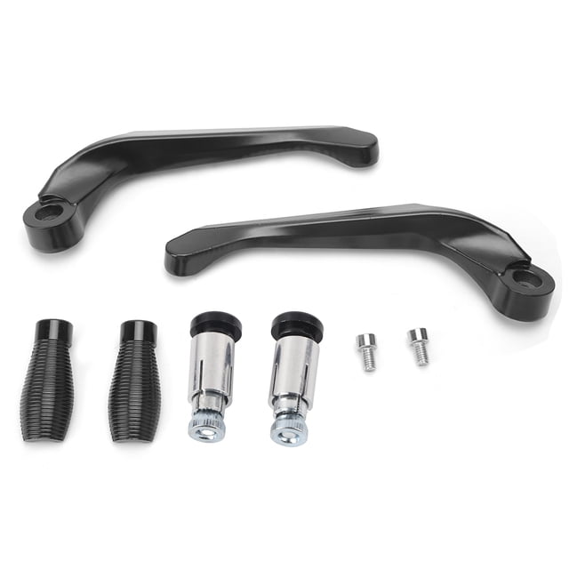 Black Protection Lever,Pair of Motorcycle Brake Motorcycle Protection Lever Motorcycle Hand Guard Convenient Use