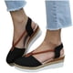 thumbnail image 4 of Amzcrzy Zapatos de mujer,Zapatos de mujer,Zapatillas de mujer, Sandalias de verano para mujer con plataforma y tacón de cuña y punta cerrada, informales Sandalias Mujer Zapatillas De Casa, 4 of 4