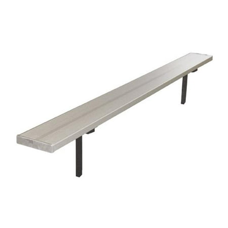First Team Tem Fx 8 Steel Aluminum 8 Ft Fixed Player Bench Black