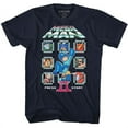 thumbnail image 1 of Mega Man T-Shirt pour Adulte Mm2 Crew Bleu Marine 5TG, 1 of 2