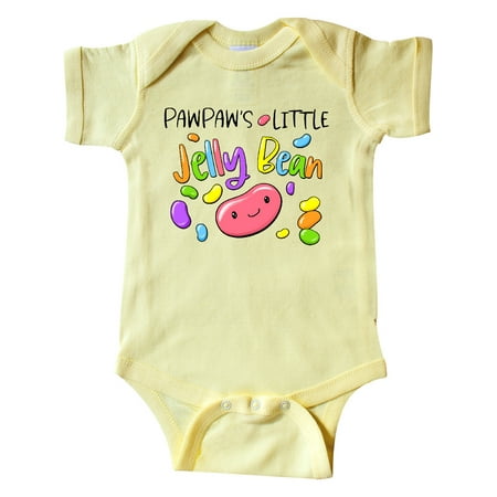 

Inktastic Pawpaw s Little Jellybean Cute Easter Candy Gift Baby Boy or Baby Girl Bodysuit