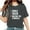 Dark Gray, variant on White XXL WIZUTIZ Corset Tops for Women up to 50% Off Retro Holiday Beach Tunics Shirts Short Sleeve Casual Solid T-shirt Cotton Blend Round Neck Basic Tops Loose Fit Fluffy Tshirts Lightweight Ladie