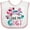 White and Pink, variant on Inktastic I Love My Gigi Pink and Blue Fox with Hearts Boys or Girls Baby Bib
