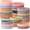 Pink, Blue, Grey, Orange, Green, variant on 20 Pcs Motivational Quote Silicone Bracelets Bulk Colored Inspirational Rubber Wristbands Unisex Accessories for Women Men Teacher Home Office Party Favor Gifts Supplies(Gradient Color)