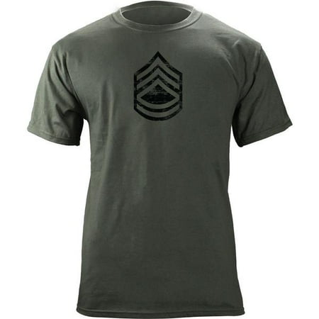 First Class T-shirt - Vintage Army E-7 Sergeant First Class Rank Veteran T-Shirt