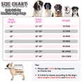 thumbnail image 3 of Harikaji Dog Warm Jumpsuit, Winter flannel Dog Pajamas, Dog Cold Weather Coat Outfits, Anti-Shedding Bodysuit for Medium Large Dogs Pink 2XL, 3 of 5