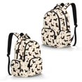 thumbnail image 2 of Xixirimido Dachshund Dog Bone Paw Print 17" Large Capacity Backpack for Kids Elementary Bookbag Middle High School Bag for Boys & Girls Multi Pockets Rucksack, 2 of 8