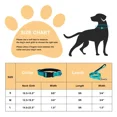 thumbnail image 7 of Jumpress Reflective Dog Collar and Leash set, Durable Padded Large Dogs Collar and 5ft Leash, Teal,L, 7 of 7