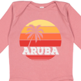 thumbnail image 4 of Inktastic Aruba Vacation Boys or Girls Long Sleeve Baby Bodysuit, 4 of 5