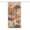 Abstract Desert Hills Sun, variant on Wooden Pier Lake Shower Curtain, Novelty Bathroom Curtain with Hooks, Waterproof & Opaque Privacy Polyester Fabric for Modern Home Decor 36×70.8Inch