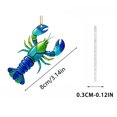 thumbnail image 2 of SDJMa Lobster Suncatcher, 2D Flat Acrylic Lobster Ornament for Christmas Tree, Gifts for Ocean Animal Lovers, 2 of 5