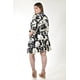 thumbnail image 3 of Vestido camisero con estampado floral Roman Fashion /Tallas Extras, 2659 (Negro flores) negro 38, 3 of 6