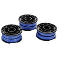 thumbnail image 1 of BLACK+DECKER 3 Pack Replacement Spools for Edger, Reflex Plus Self-Reel Spool, 3 x 12m Nylon Line, 1.5mm Line, A6441X3-XJ Blue, 1 of 2