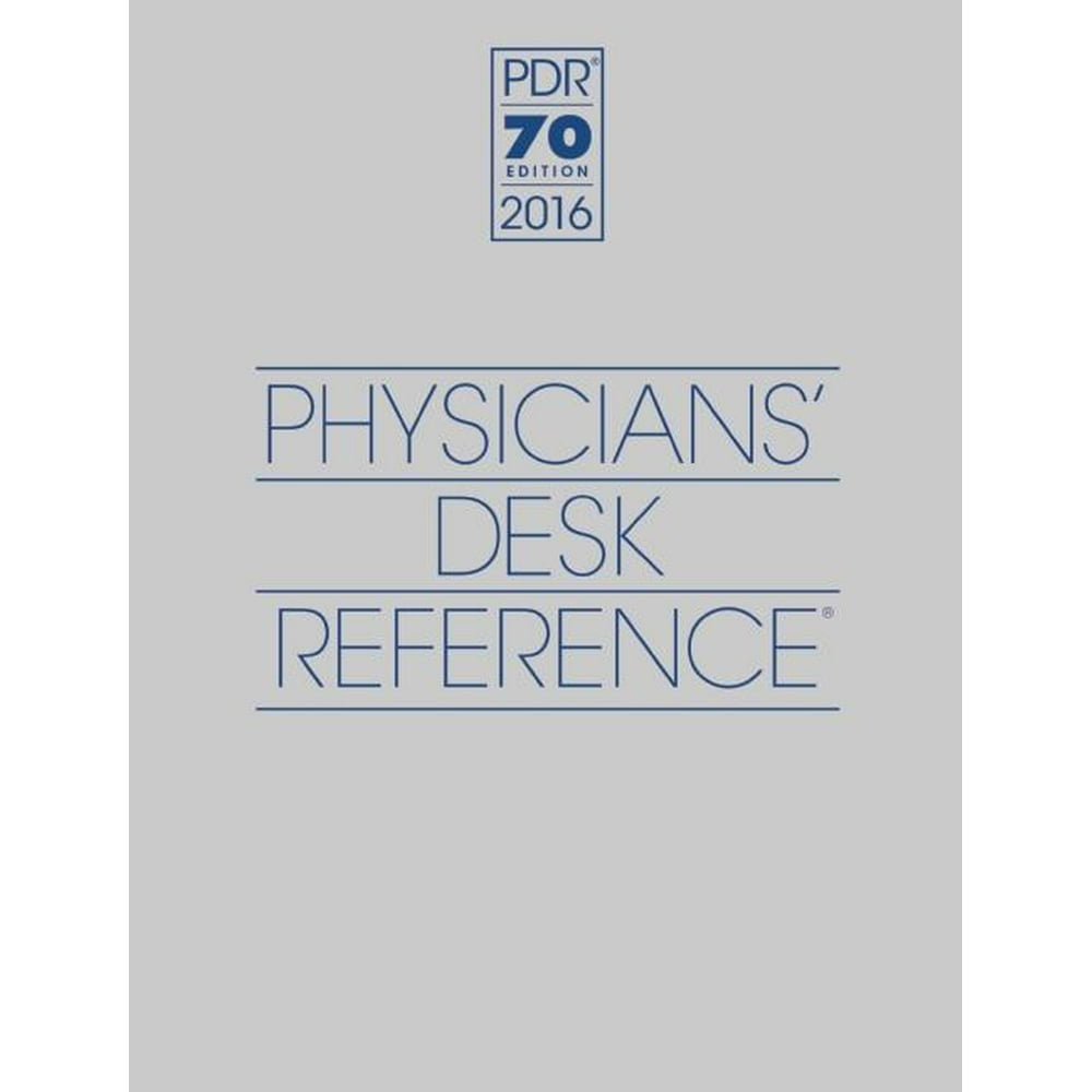 Physicians' Desk Reference Physicians' Desk Reference (Hardcover