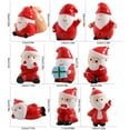 thumbnail image 5 of Christmas Miniature Figurines, Mini Resin Santa Christmas Miniature Figurines Resin Santa Decor for DIY Snow Globes, Easy Display on Trees or Tables, Festive Addition to Homemade Crafts, 5 of 5