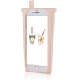 thumbnail image 2 of Funda para iPhone Diseño de cartón de silicona Linda cubierta de moda Divertida piel Kawaii Accesorios protectores Carcasa a prueba de golpes Estuches para niños Mujeres Quicksand Tea, 2 of 6