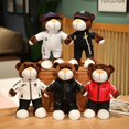 thumbnail image 4 of Casco de motocicleta BMW de 30cm, muñeco de peluche, adornos para coche eléctrico, regalos para amigos, hogar, oficina, adornos de exhibición, 4 of 5