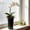🔥 Black_Hot#741, variant on Orchid Pot | Auto Watering Plastic Planter Black 7.4x4.8in | Durable Self-Watering Decorative Container | Glossy Finish | Easy Care Indoor Outdoor Flower Arrangement