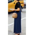 thumbnail image 2 of Casual School Work Cotton Jumpsuit Lino Liguero Pantalones Romper 3XL Salvador Pantalones anchos de pierna ancha, 2 of 10