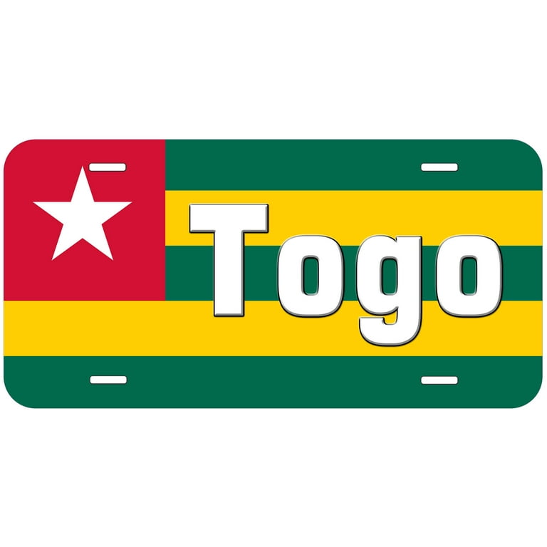 Togo License Plates 