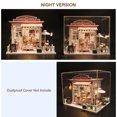 thumbnail image 3 of Graflsoa Creative DIY Wooden 3D Puzzle House Model Kit - White, Optional Styles, No Battery Included, 3 of 6