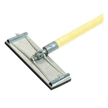 Westward Pole Sander w/Wood Pole,9 x 3-1/4 In 13P490