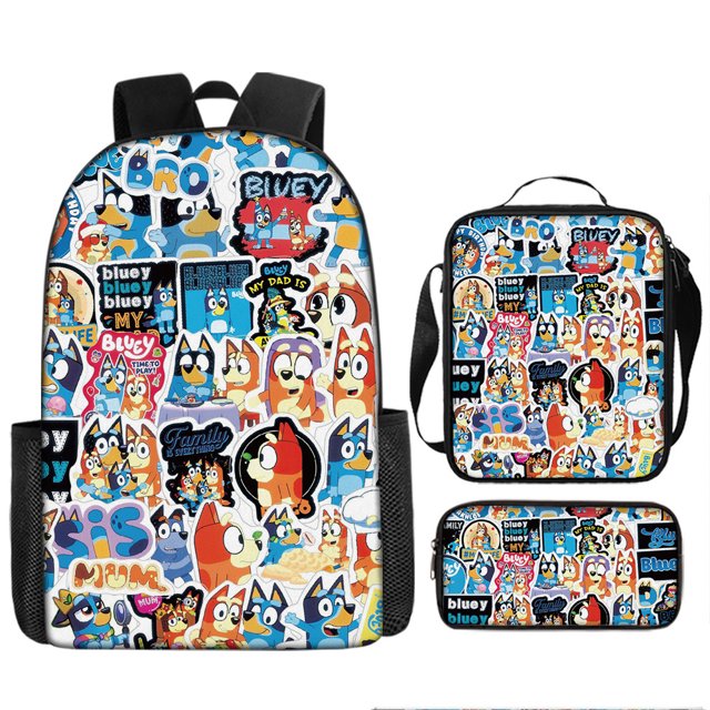 Broy Backpack, Youth School Bag, Casual Large Capacity Printed Schoolboy Backpack--QIUPING-QIUPING