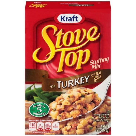 Kraft Stove Top Turkey Stuffing Mix (Pack of 14)