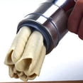 thumbnail image 4 of Manual Stainless Steel Pasta Maker Machine, 5 Molds Hand Crank Noodle Press for Home Restaurant Camping, 4 of 8