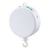 AGPtek Battery-operated Baby Bedding Rotating Musical Box Toy w/ 12 Tunes ( Without Brackets or Toys) With Micro SD Card