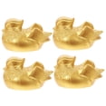 thumbnail image 4 of Hemoton 2 Pairs Mandarin Figures Mandarin Duck Ornaments Lovers 5.00X3.00X3.00CM Golden, 4 of 8